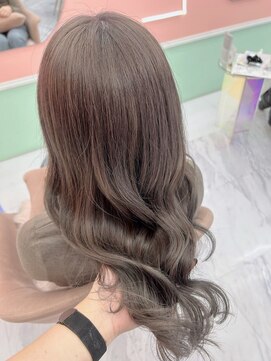 ディスイズ(thisis) 【thisis】ミルクティーグレージュ/ハイトーン/艶髪