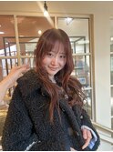 可愛く動く♪ レイヤーカット×赤髪