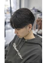 シーエスメイド バイ シャチュー 大須店(CS made by SHACHU) ニュアンスパーマ/社会人パーマ/センターパート/毛流れ