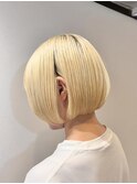 ブロンドボブ