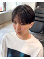 エクシア 西宮北口(EXCIA) 曲がる縮毛矯正で作るシースルーマッシュ