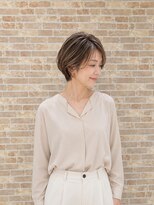 アース 都城川東店(HAIR & MAKE EARTH)&nbsp;白髪ぼかしハイライトショート