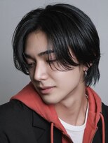 アンサー 原宿(ANSWER)&nbsp;原宿センターパートニュアンスパーマフェザーパーマセンター分け