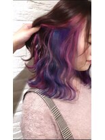 ヘアスペース リズム グリーン(Hair space Rizm green)&nbsp;インナーカラー