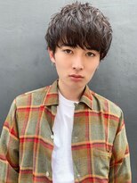 フィフス(fifth)&nbsp;◇王道マッシュショート 黒髪パーマ　モテヘア◇