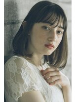 ミンクス 銀座店(MINX)&nbsp;シースルー厚めバング×スリークボブ