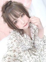 アマンドール(Aman D'or)&nbsp;守ってあげたい女の子＊シースルーバング＆アレンジ