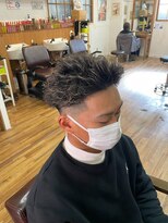 ヘアスタジオ ロメオ(hair studio Romeo)&nbsp;オールバックフェード