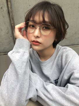 ロンドプランタン 恵比寿(Lond Printemps) 似合わせカットショートヘアヌーディカラー【Lond 中居】