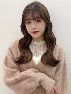 ローウェ 渋谷(Louwe) ヨシンモリ×ぱっつんシースルーバング【Louwe 渋谷 mitsuki】