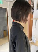【三ツ井純】前下がりボブ 小顔 大人可愛い20代30代地毛風カラー