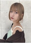 レイヤーボブ×ハイトーン[心斎橋/髪質改善]