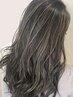 【イルミナ】 ハイライト+カラー+カット+前処理Tr ￥13200