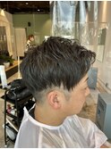 アップバングショート