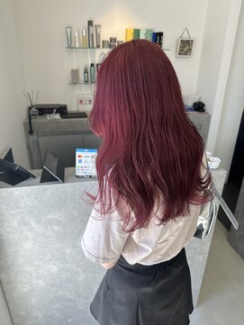 ケシキ(keshiki) カシスピンク×髪質改善トリートメント