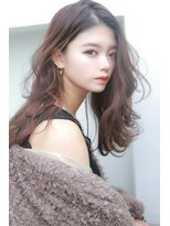 リル 西宮(LiL')&nbsp;[LiL'西宮 寺本]大人可愛いピンクベージュピンクブラウンモテ髪