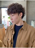 メンズカット、メンズパーマ、くるくるパーマ、マッシュパーマ