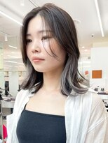 アルバム 渋谷パルコ(ALBUM)&nbsp;インナーホワイトラベンダー_ハッシュカットフルバング_ba476131