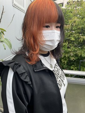 ツイギー 宮西店(TWiGGY) ウルフレイヤー×デザインカラー