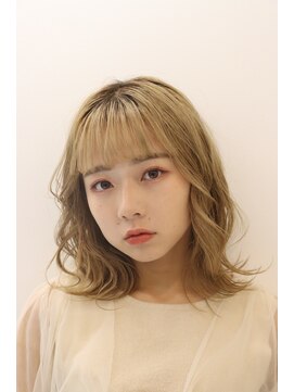 ゼンコー オモテサンドウ(ZENKO Omotesando) ブリーチカラー/ブロンド/カラーカット