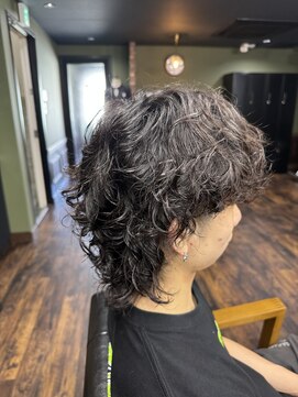 メゾンフォーメン トアロード(Maison for men TorRoad) ウルフ×スパイラルパーマ