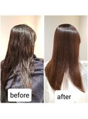 髪質改善/縮毛矯正/ストレート/ナチュラル