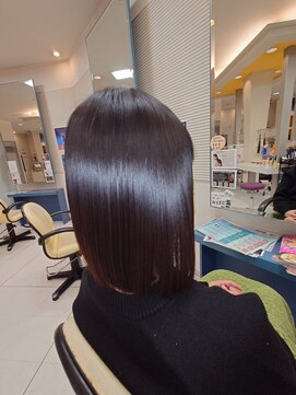 ヘアープレイスクリアライン 栄町店(hair place CLEAR LINE) 【メテオストレート】髪質改善/トステア/シルク架橋/メテオ