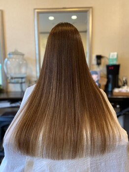 ジェムヘア(GEM HAIR)の写真/話題の《酸熱トリートメント》で髪質改善！髪の内部まで浸透し、芯から潤い満ち溢れた髪へと導きます◇