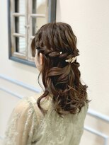 リベルタ(Re:berta)&nbsp;編み込みハーフアップ