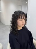 スパイラルパーマ
