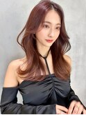 黒髪小顔ワンレンストレートレイヤー5123