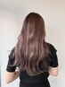 ≪ブリーチなし☆透明感UP≫カット＋ダブルカラー＋トリートメント
