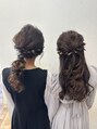 ルウ いわき泉店(Ruu)&nbsp;お呼ばれヘアセット、成人式、ラメ、パールつけられます！