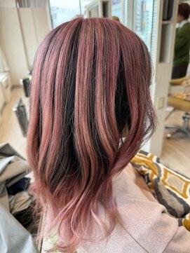 ビス ヘア アンド ビューティー 西新井店(Vis Hair&Beauty) ブリーチカラー/ハイトーン/暖色カラー/艶カラー