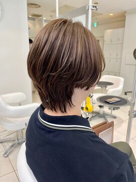 レンジシ オモテサンドウ(RENJISHI omotesando) 前髪あり/20代/30代/ショート/ウルフカット/ショートウルフ/絶壁