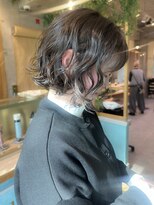 ロンドフルール 大宮東口(Lond fleur) デジタルパーマレイヤーカット顔周り前髪ショートボブ/大宮
