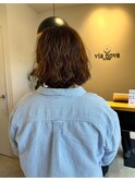 ボブのパーマスタイル