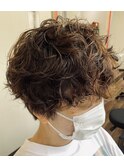 マッシュパーマ