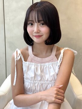 ザックラフィネ(ZACC raffine) タンバルモリ/韓国風ボブ/韓国ヘア/シースルーバング/前髪カット