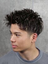 ヒロギンザ 新橋日比谷口店(HIRO GINZA) ツーブロック　ショートアップバング