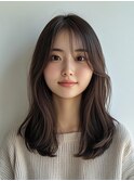 レイヤーカット×カラー/インナーカラー/髪質改善/韓国/ブリーチ
