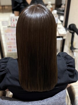 トリコ 梅田茶屋町店(trico) 酸性ストレート+イルミナカラー