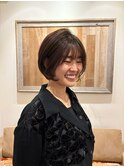 【かえで】おさまりのいいショートボブ