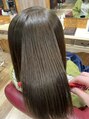 アグ ヘアー フォールズ 滝沢店(Agu hair falls)&nbsp;【ツヤ質感を想いのままに★】クオライン縮毛矯正+カット