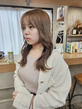 it. YUI ブリーチなしWカラー べージュブラウン