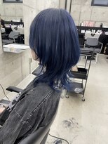 エゴル ナゴヤサカエ(ENGOL NAGOYA SAKAE)&nbsp;【手島カミラ】ネイビーカラー