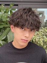 フィフスパーク(fifth PARK)&nbsp;渋谷波巻きスパイラル波巻きルーズパーマゆるめシャドウツイスパ