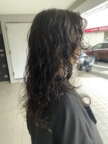 エンリー(ENlee)&nbsp;【とまべち】ロングウルフ×くるくるパーマ