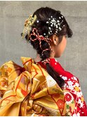 振り袖/着付け¥卒業式/成人式/ヘアセット/恵比寿