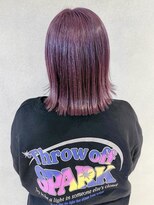 ブロッサム 上福岡店(Blossom)&nbsp;ピンクバイオレット/ダブルカラー/ボブ［上福岡］